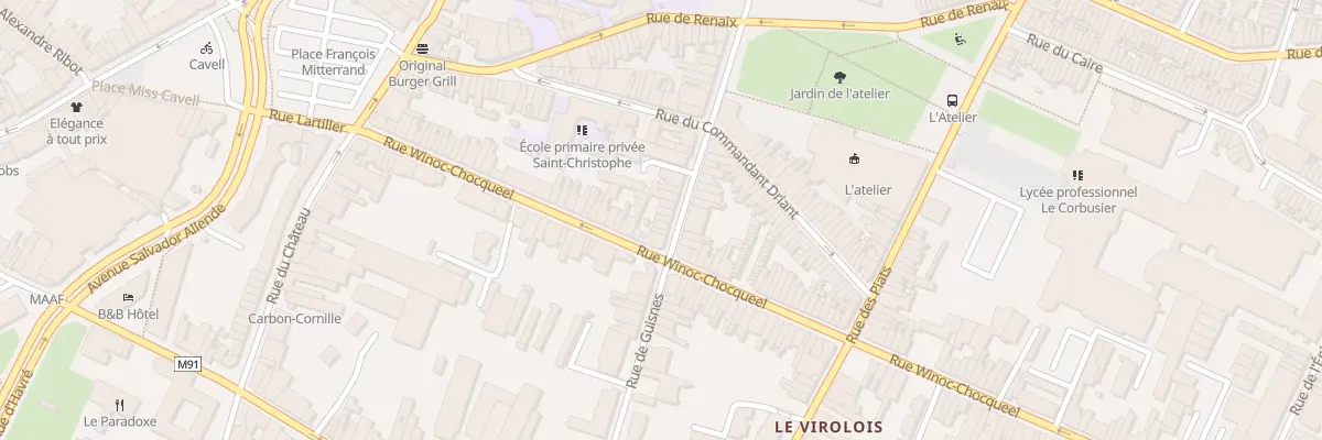 Plan du 53 Rue de Guisnes à Tourcoing