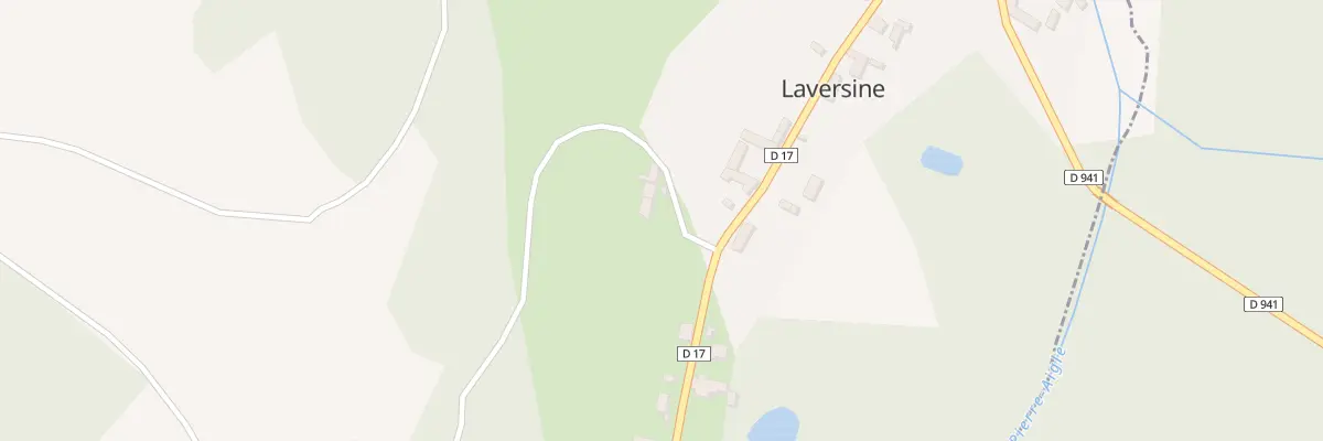 Plan du 1 Rue de la Montagne du Quinze à Laversine