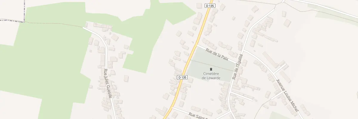Plan du 315 Rue de Loffre à Lewarde