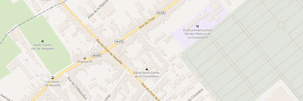 Plan du 57 Rue de l’Ermitage à Tourcoing