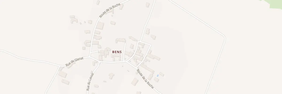 Plan du 6 Rue des Vioux - Bens à Chaptuzat