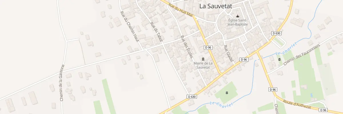 Plan du 5197 Rue du Tabot à La Sauvetat