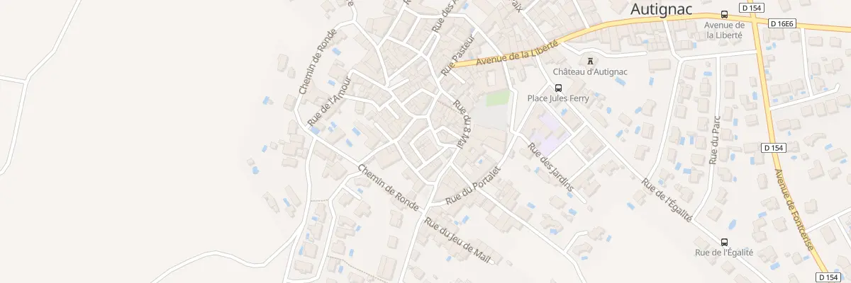Plan du 4 Pl de l’Eglise à Autignac