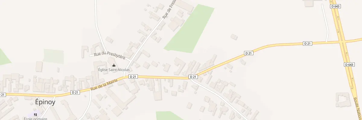 Plan du 51 Rue de la Mairie à Épinoy