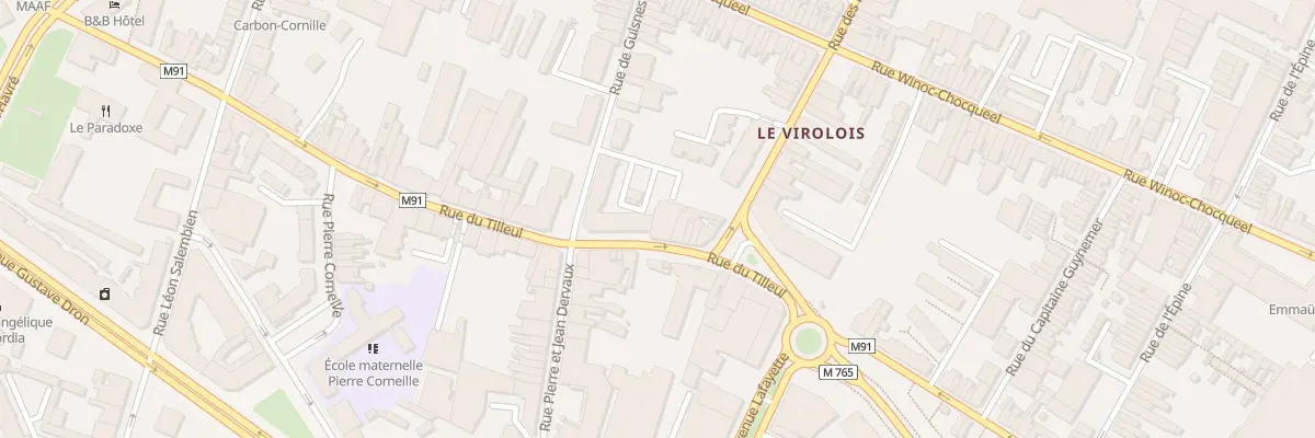 Plan du 63 Rue du Tilleul à Tourcoing