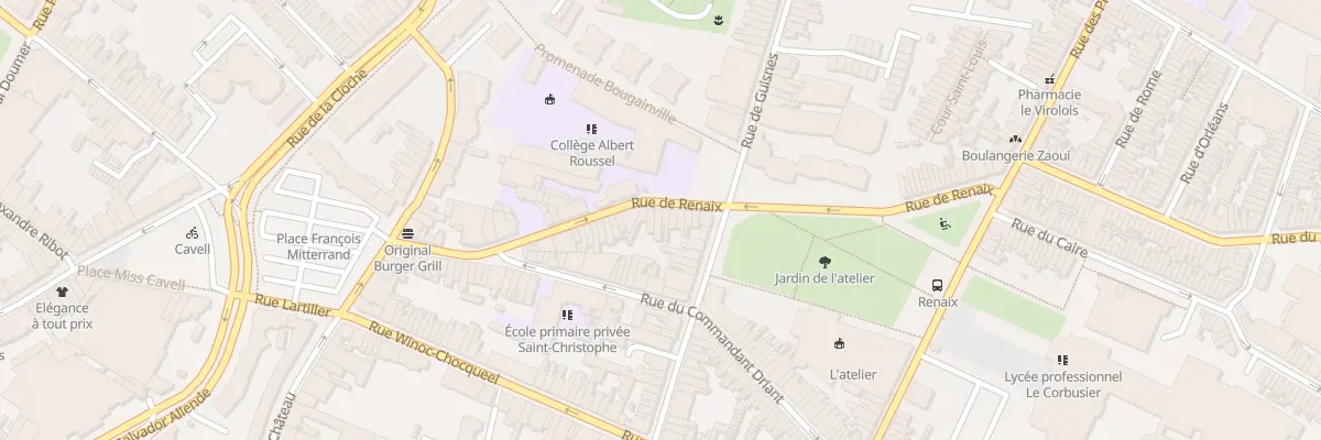 Plan du 58 Rue de Renaix à Tourcoing
