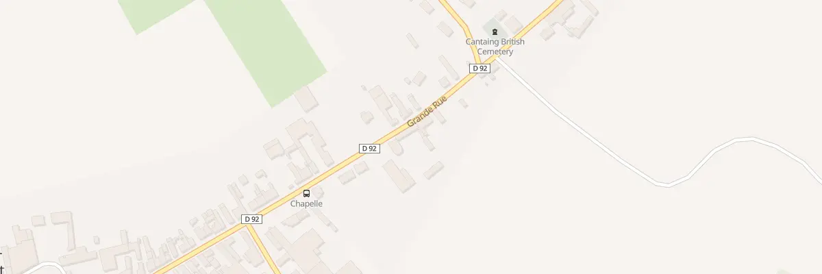 Plan du 7 Grand’Rue à Cantaing-sur-Escaut