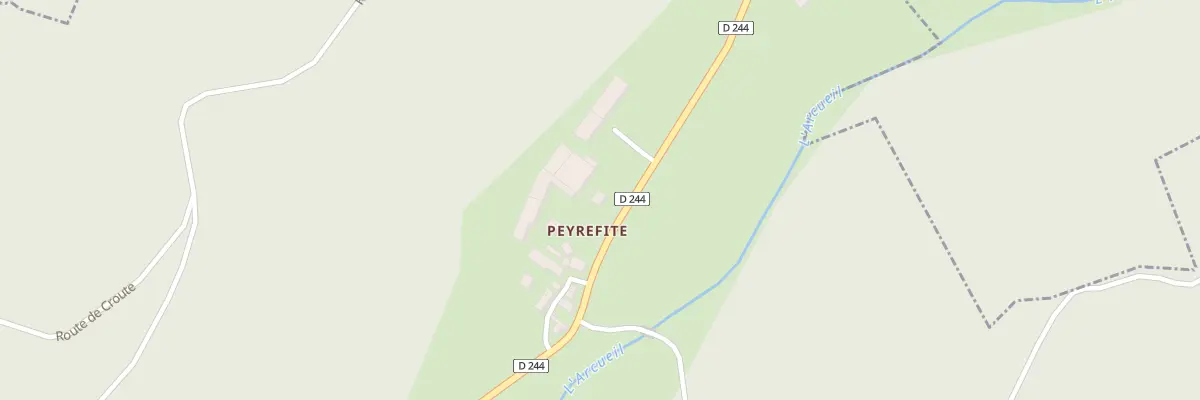 Plan du 5065A Peyrefite à Bonnac