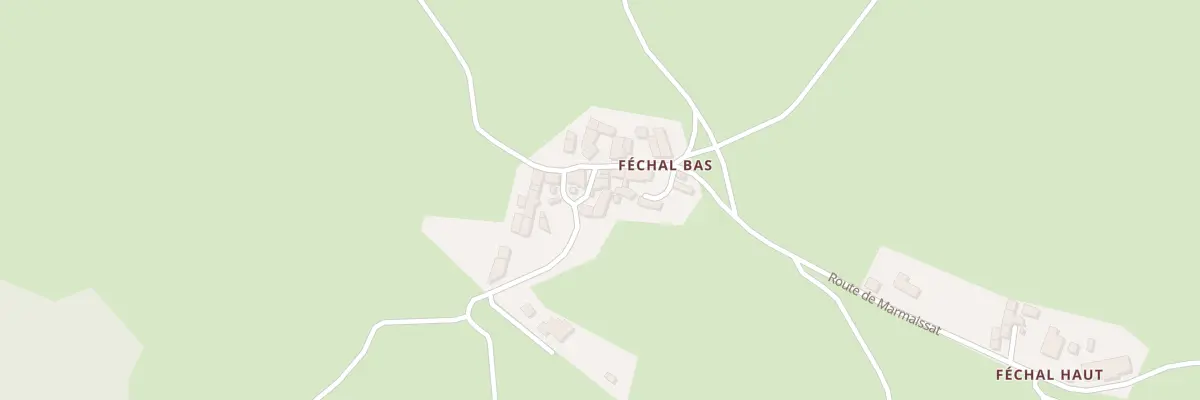 Plan du 5089 Fechal Bas à Apchat