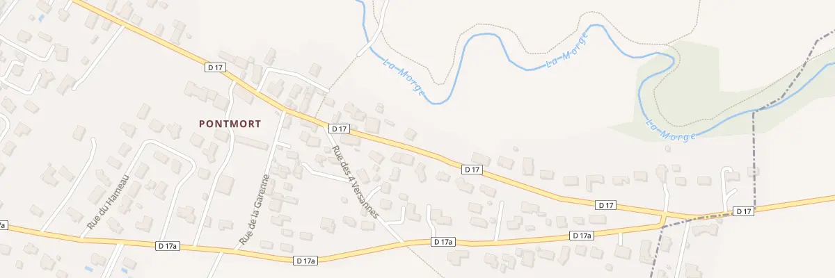 Plan du 47 Rue de la Limagne - Pontmort à Chambaron sur Morge