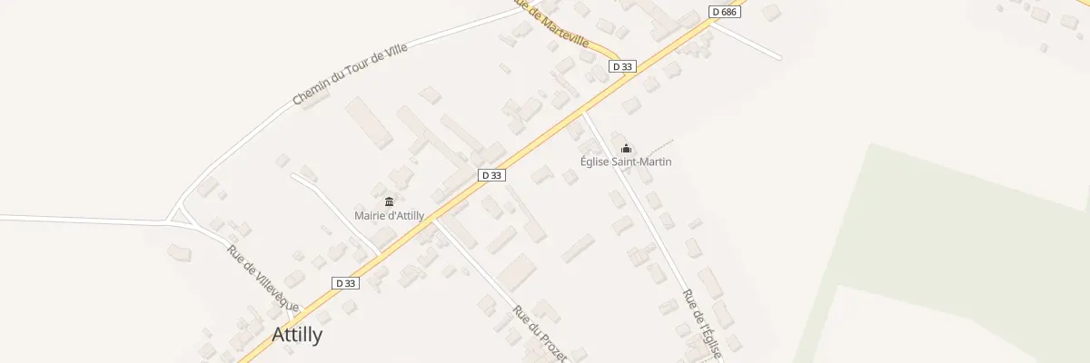 Plan du 25 Gr Grand Rue à Attilly