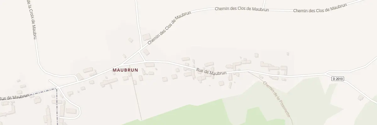 Plan du 51 Rue de Maubrun à Ambleny