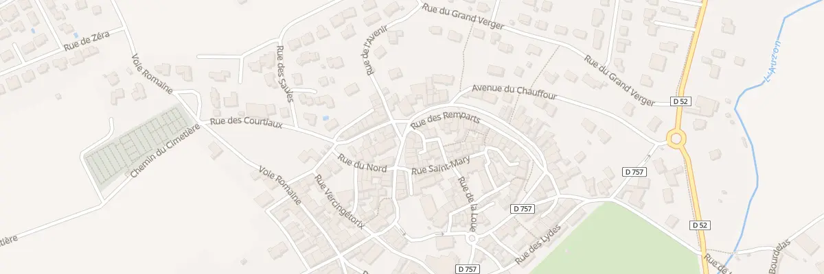 Plan du 18 Rue du Général d’Orcet à Orcet