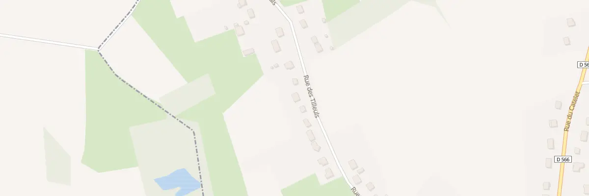 Plan du 45 Rue des Tilleuls à Caumont