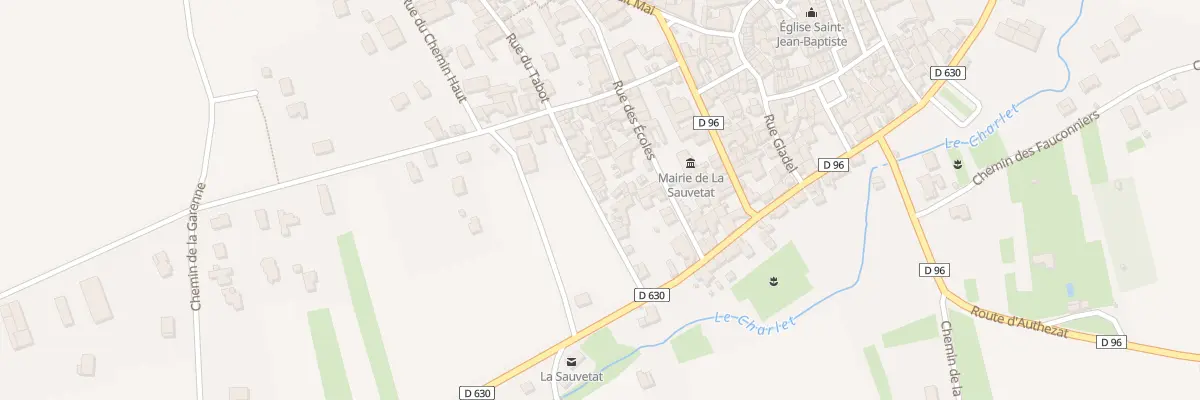 Plan du 5195 Rue du Tabot à La Sauvetat