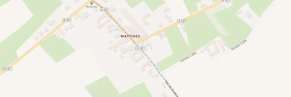 Plan du 18 Rue de Wattines à Cappelle-en-Pévèle