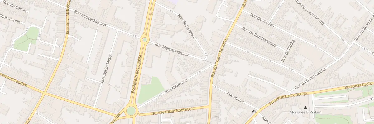 Plan du 96 Rue Marcel Hénaux à Tourcoing
