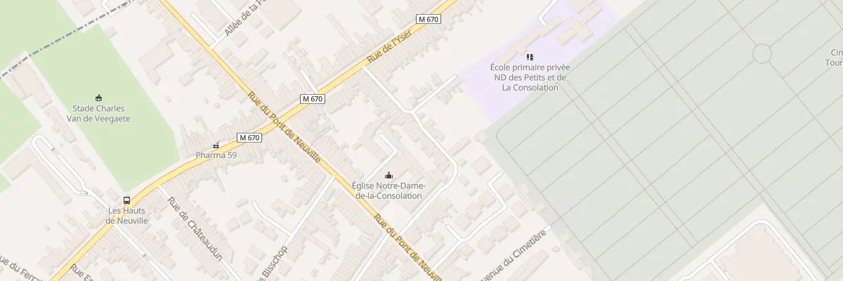 Plan du 47 Rue de l’Ermitage à Tourcoing