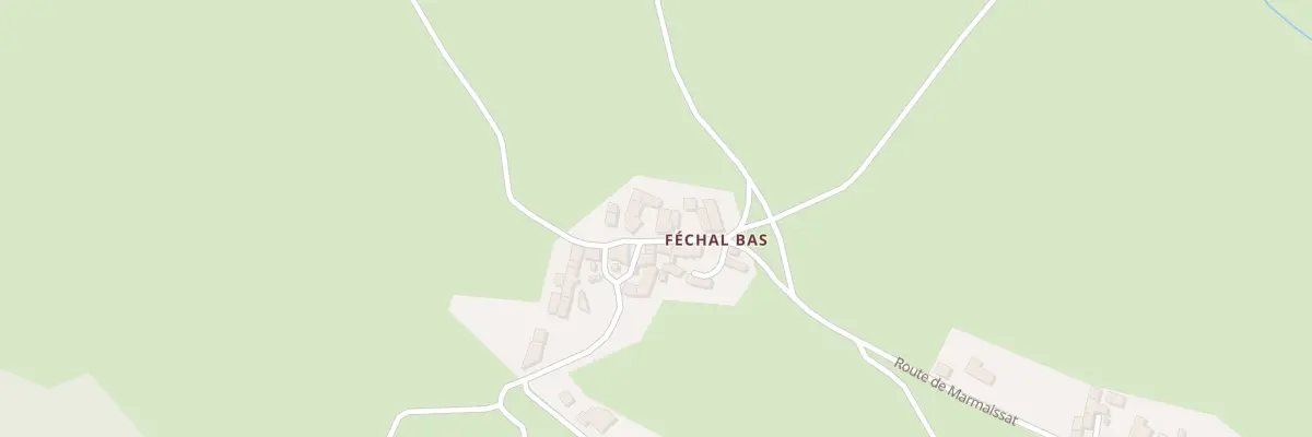 Plan du 5091 Fechal Bas à Apchat