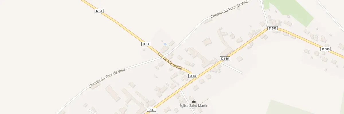 Plan du 2 Rue de Marteville à Attilly