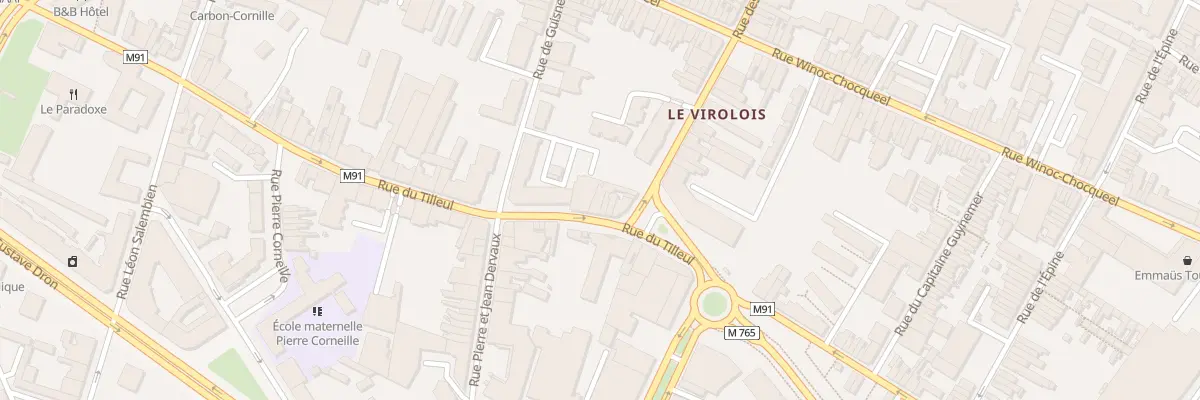 Plan du 69 Rue du Tilleul à Tourcoing