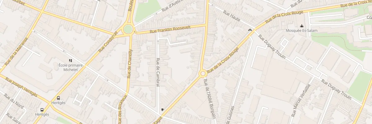 Plan du 5 Rue du Chêne Houpline à Tourcoing