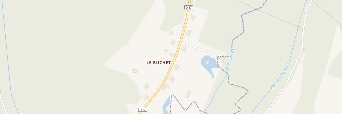 Plan du 8 Buchet à Faverolles