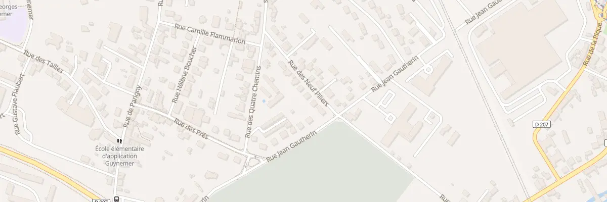 Plan du 5 Rue des 9 Piliers à Nevers