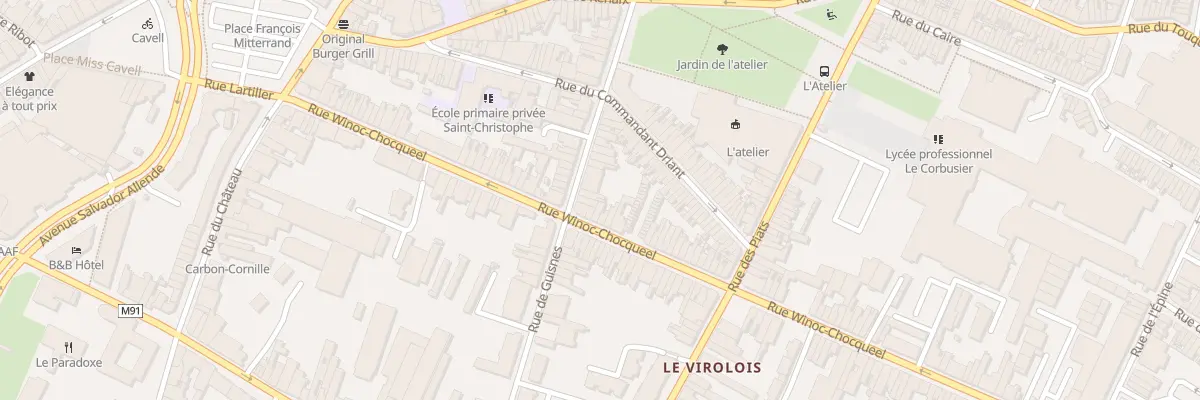 Plan du 52 Rue de Guisnes à Tourcoing