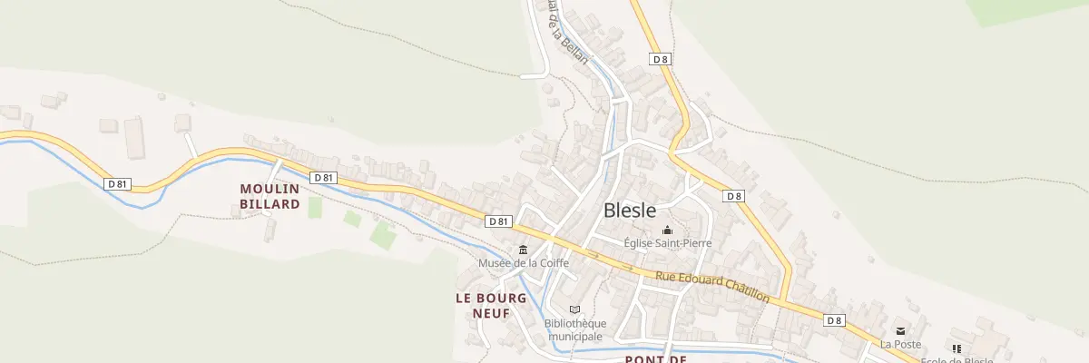 Plan du 5115 Rue des Anglais à Blesle