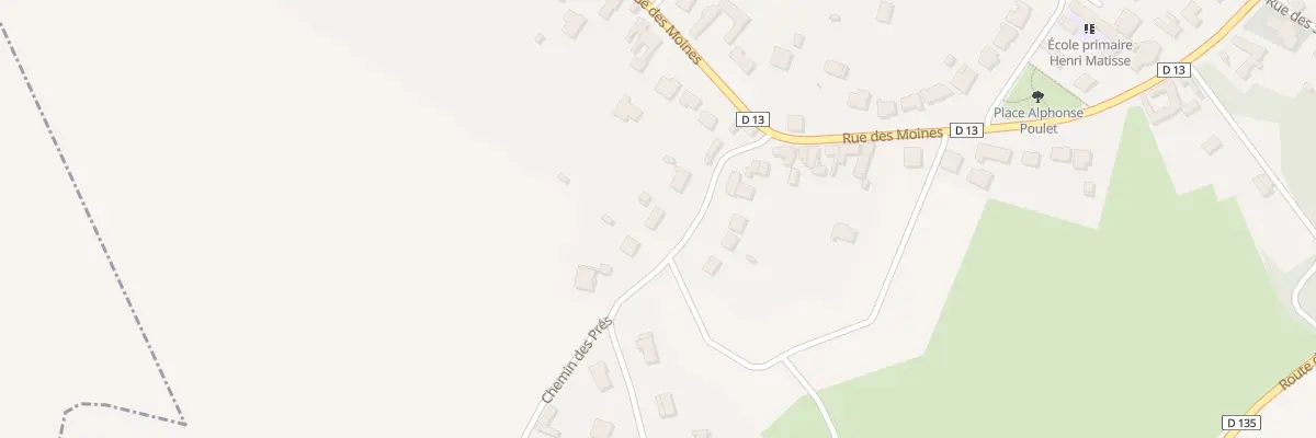 Plan du 98 Rue de Lewarde à Loffre