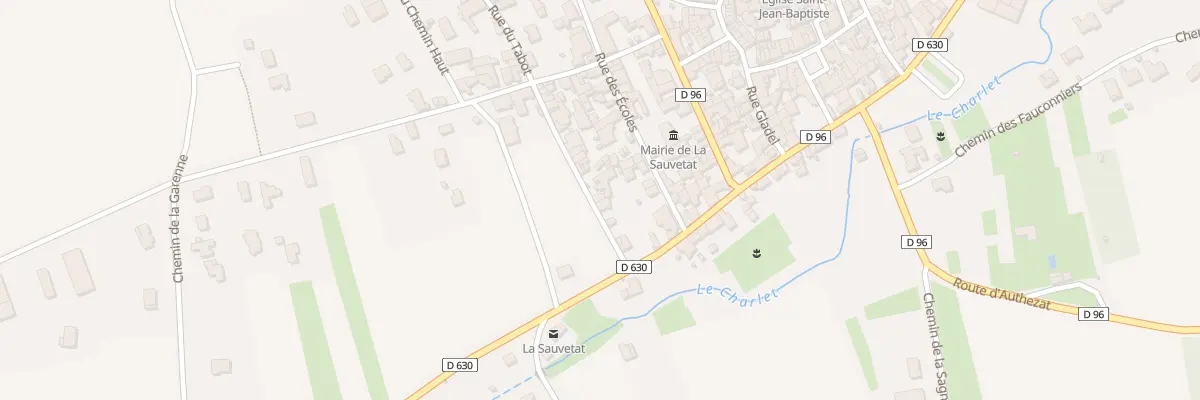 Plan du 5332 Rue du Tabot à La Sauvetat