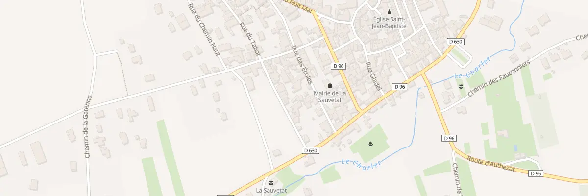 Plan du 5196 Rue du Tabot à La Sauvetat