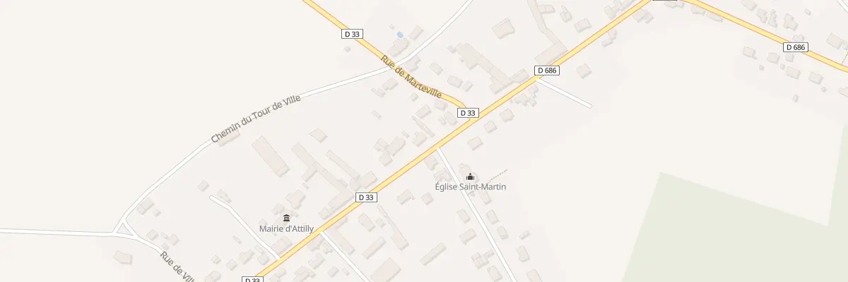 Plan du 46 Gr Grand Rue à Attilly