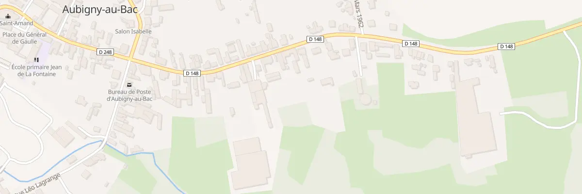 Plan du 6 Rue Francois Ponthieu à Aubigny-au-Bac
