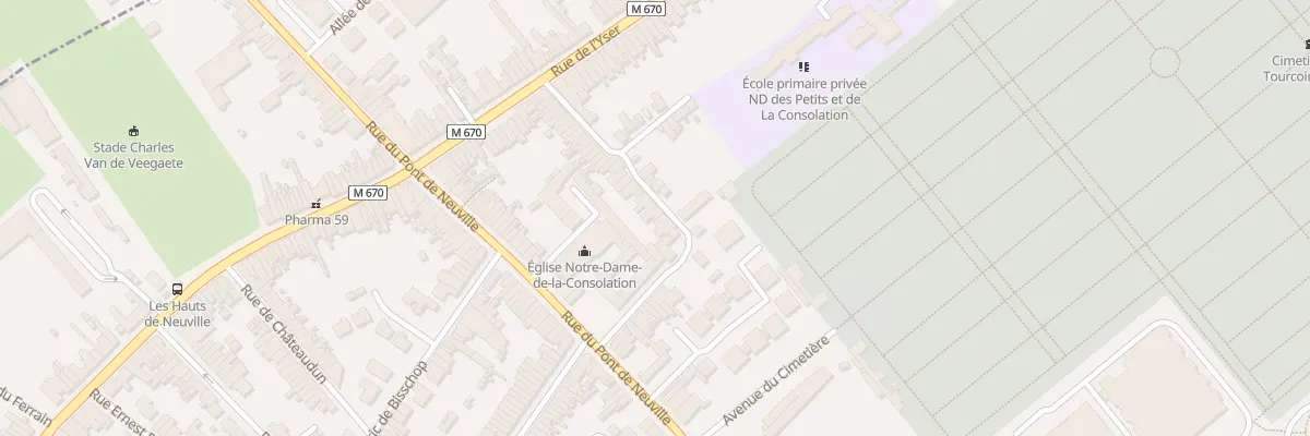 Plan du 41 Rue de l’Ermitage à Tourcoing