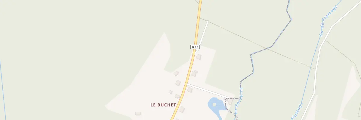 Plan du 2 Buchet à Faverolles