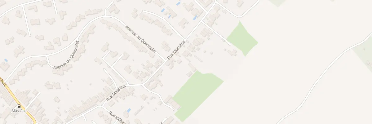 Plan du 44 Rue Massena à Villeneuve-d’Ascq