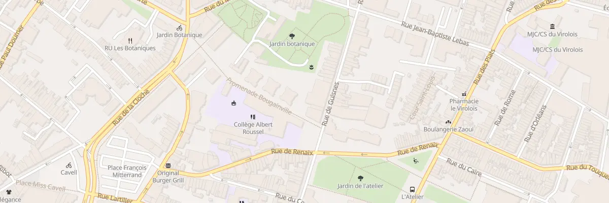Plan du 93 Rue de Guisnes à Tourcoing