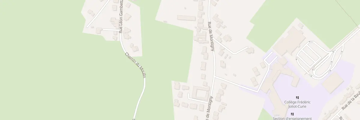 Plan du 474 Rue de Montigny à Lallaing