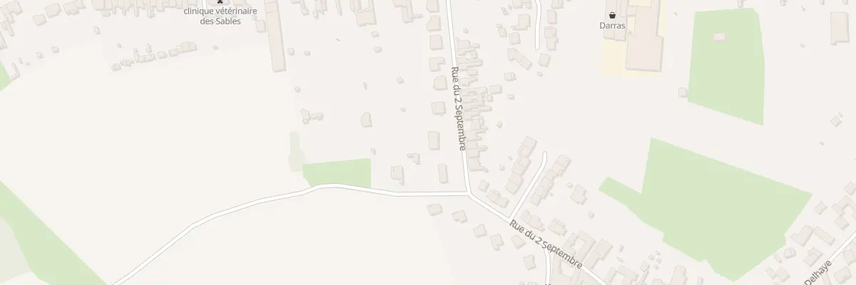 Plan du 29 Rue du Deux Septembre à Flines-lez-Raches