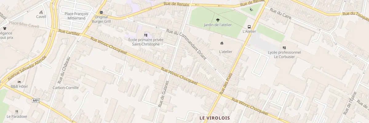 Plan du 54 Rue de Guisnes à Tourcoing