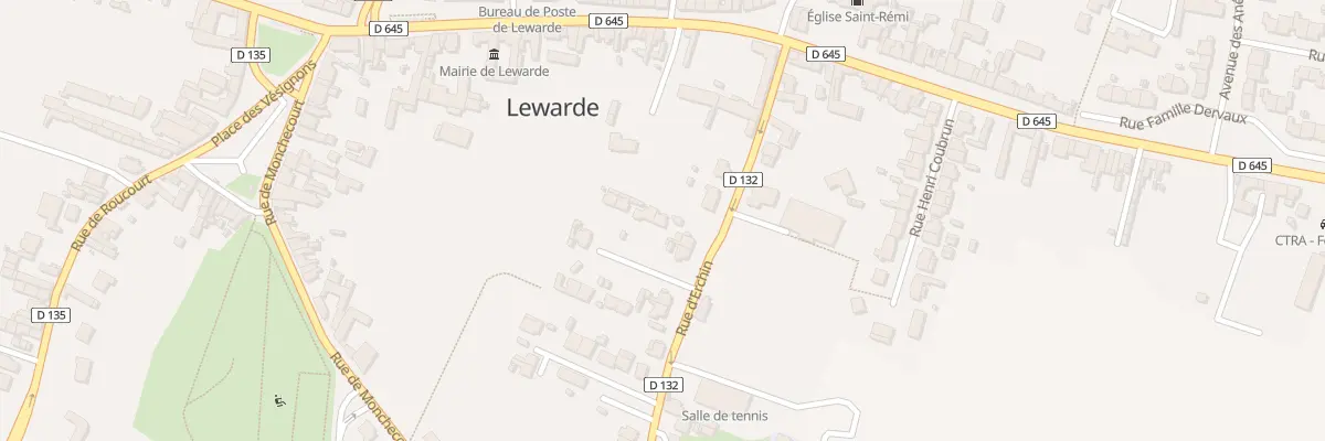 Plan du 11 Cite Beharelle à Lewarde