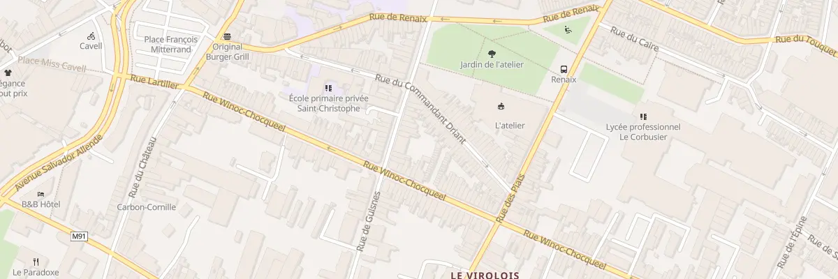 Plan du 58 Rue de Guisnes à Tourcoing