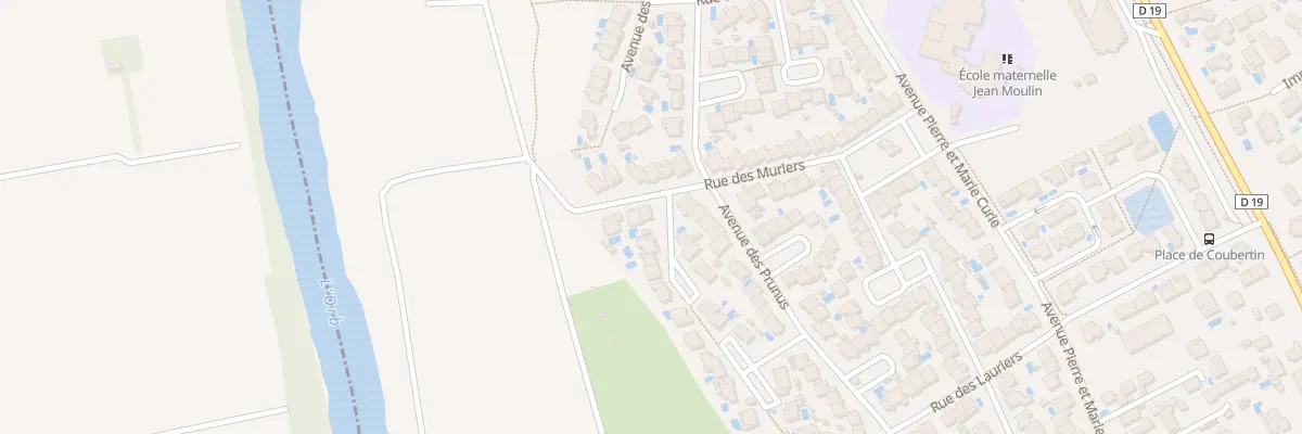Plan du 13 Rue des Mûriers à Lignan-sur-Orb