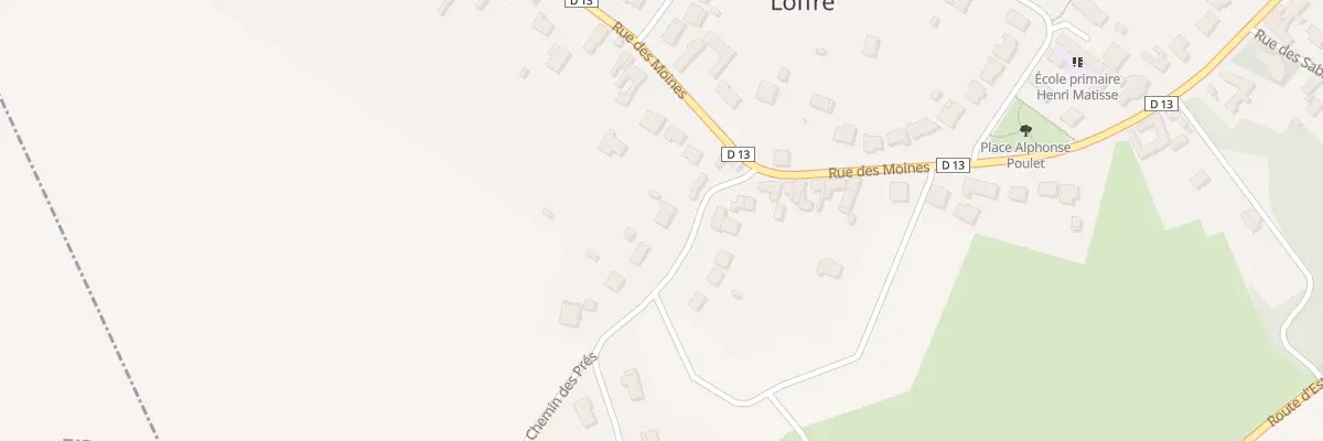 Plan du 64 Rue de Lewarde à Loffre