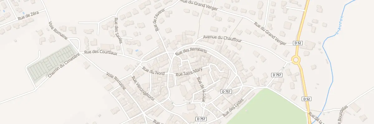 Plan du 5 Rue du Monastère à Orcet