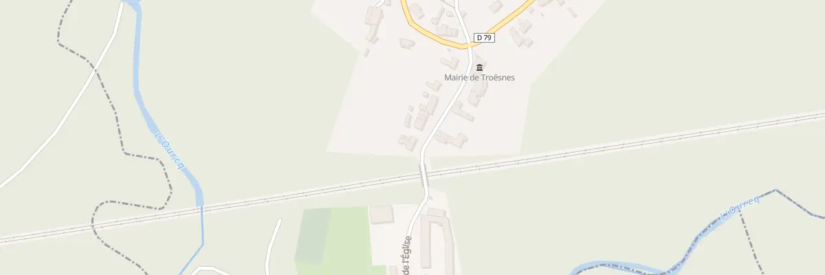 Plan du 6 Rue de l’Eglise à Troësnes