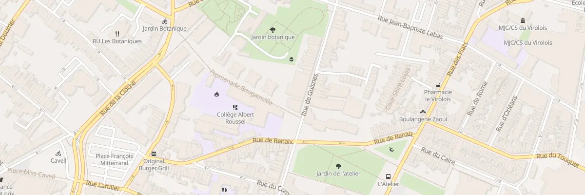 Plan du 91 Rue de Guisnes à Tourcoing
