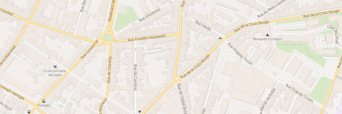 Plan du 15 Rue du Chêne Houpline à Tourcoing